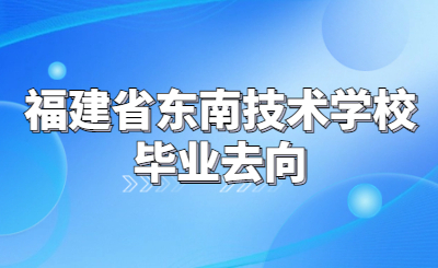 福建省东南技术学校毕业后如何安排去向？